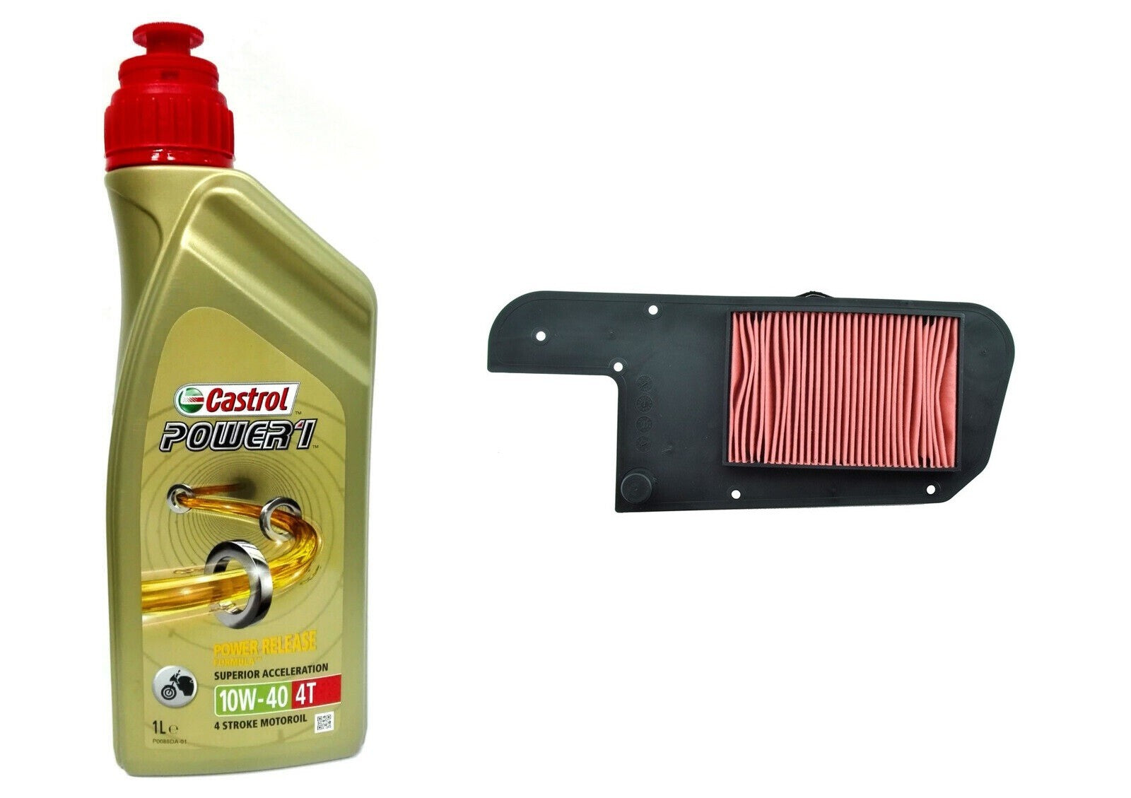 KIT TAGLIANDO HONDA PIAGGIO X9 250 CASTROL 10W40 FILTRO ARIA