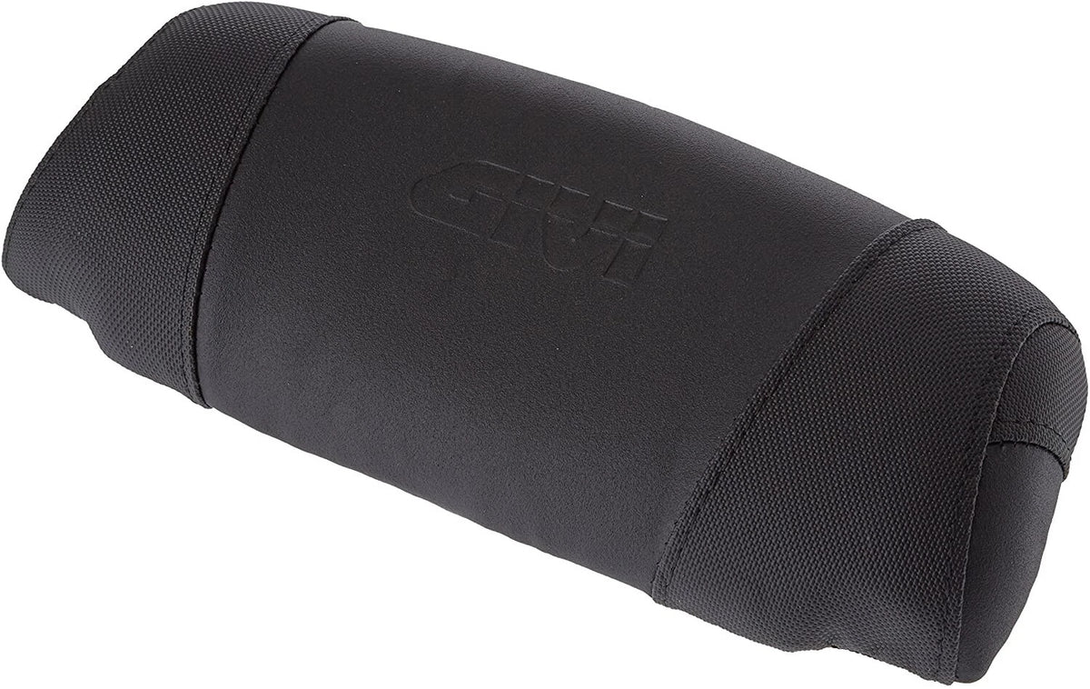 E134S GIVI SCHIENALINO IN GOMMAPIUMA NERO RIVESTITO IN TESSUTO CON LOGO