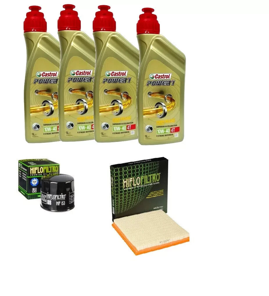 DUCATI MONSTER 600 1993 2001 TAGLIANDO CASTROL 10W40 FILTRO ARIA OLIO HIFLO