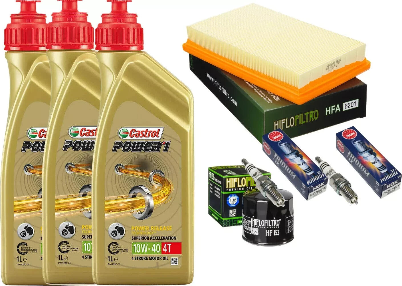 CAGIVA ELEFANT 750/900 1993 1997 TAGLIANDO CASTROL 10W40 FILTRO ARIA OLIO CANDEL