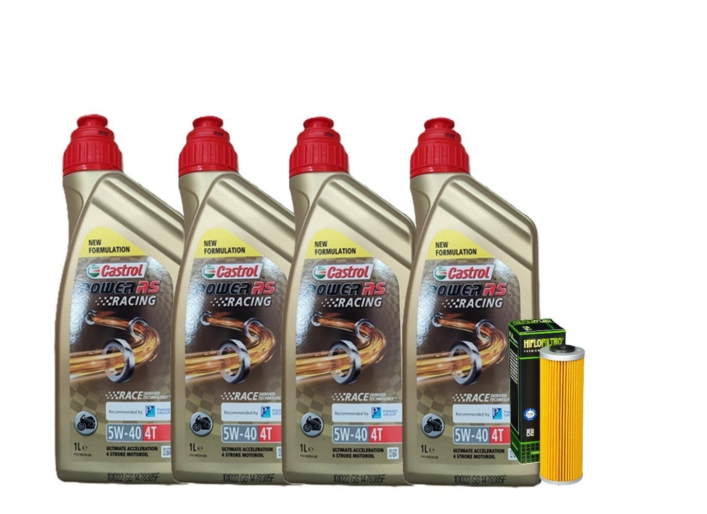 Kit tagliando Castrol 5W40 filtro olio KTM Adventure RC8 1190 R 2010 / 2013