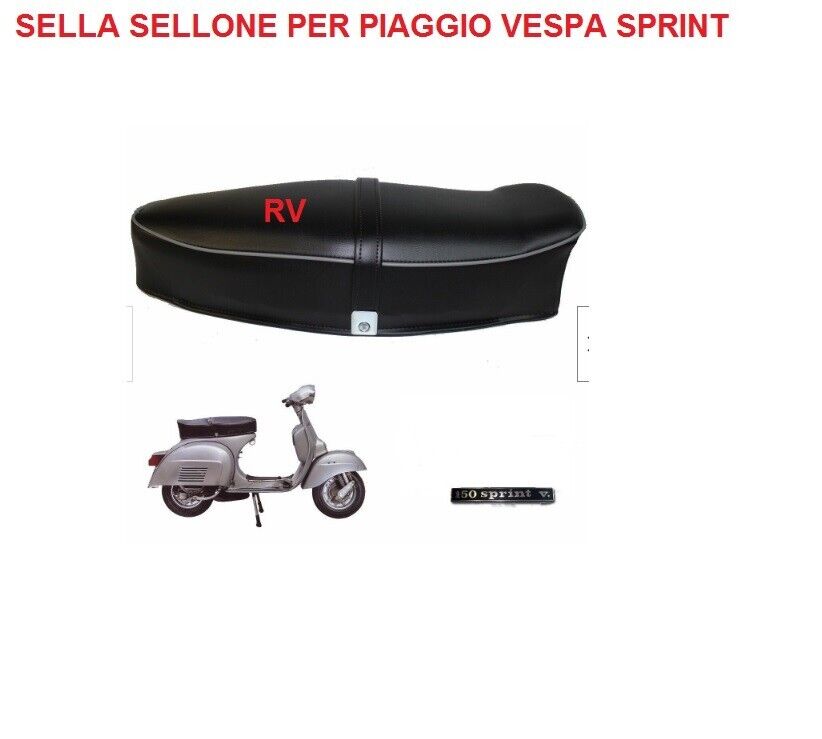 Sella VESPA SPRINT 125 150 GL - GTR - VBB - VBA - VNB - SUPER - TS