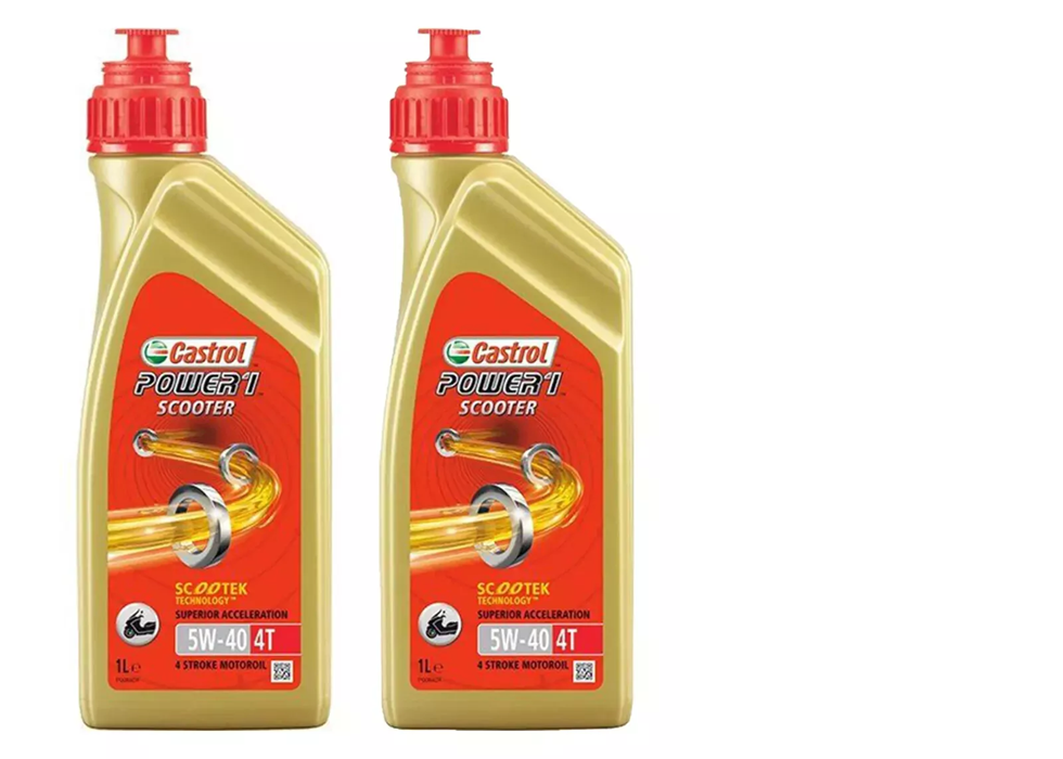 KIT TAGLIANDO PIAGGIO BEVERLY 400 2021/2023 CASTROL 5W40 FILTRO OLIO ARIA