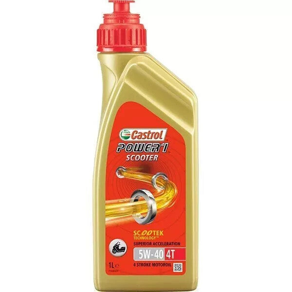 Kit tagliando Castrol 5W40 filtro olio aria originale Piaggio 82635R 843194 FLY 