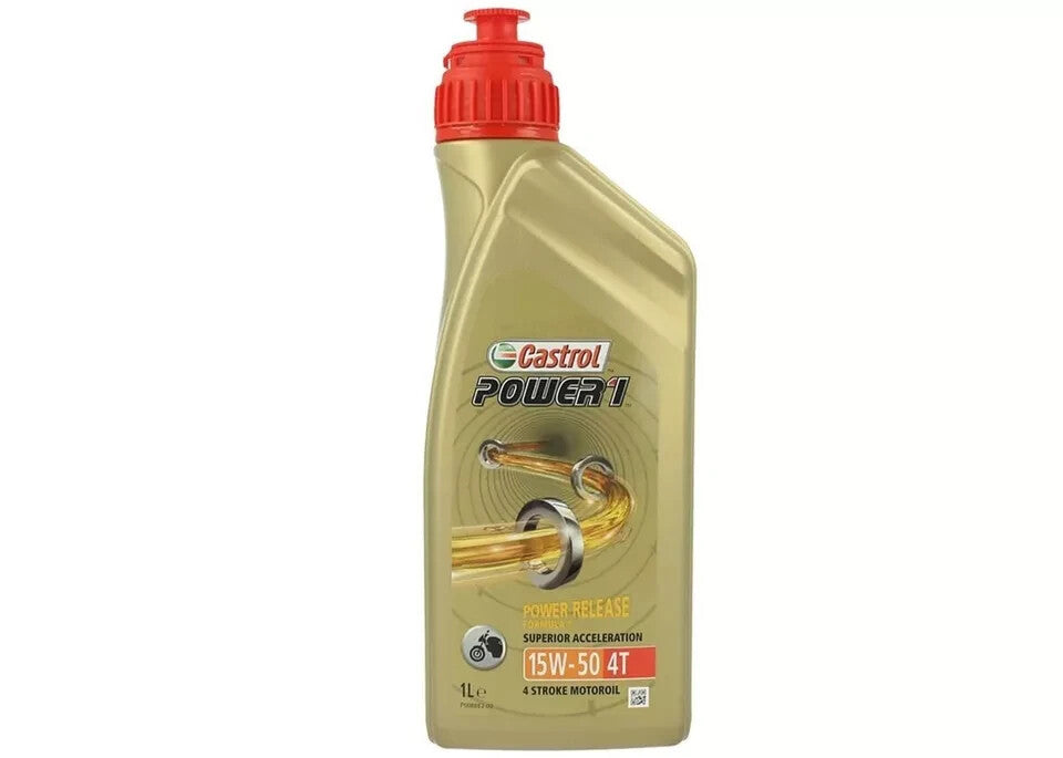 KIT/TAGLIANDO YAMAHA  FJR/1300 A CASTROL POWER 1 15W50 /FILTRO OLIO ARIA CANDELE