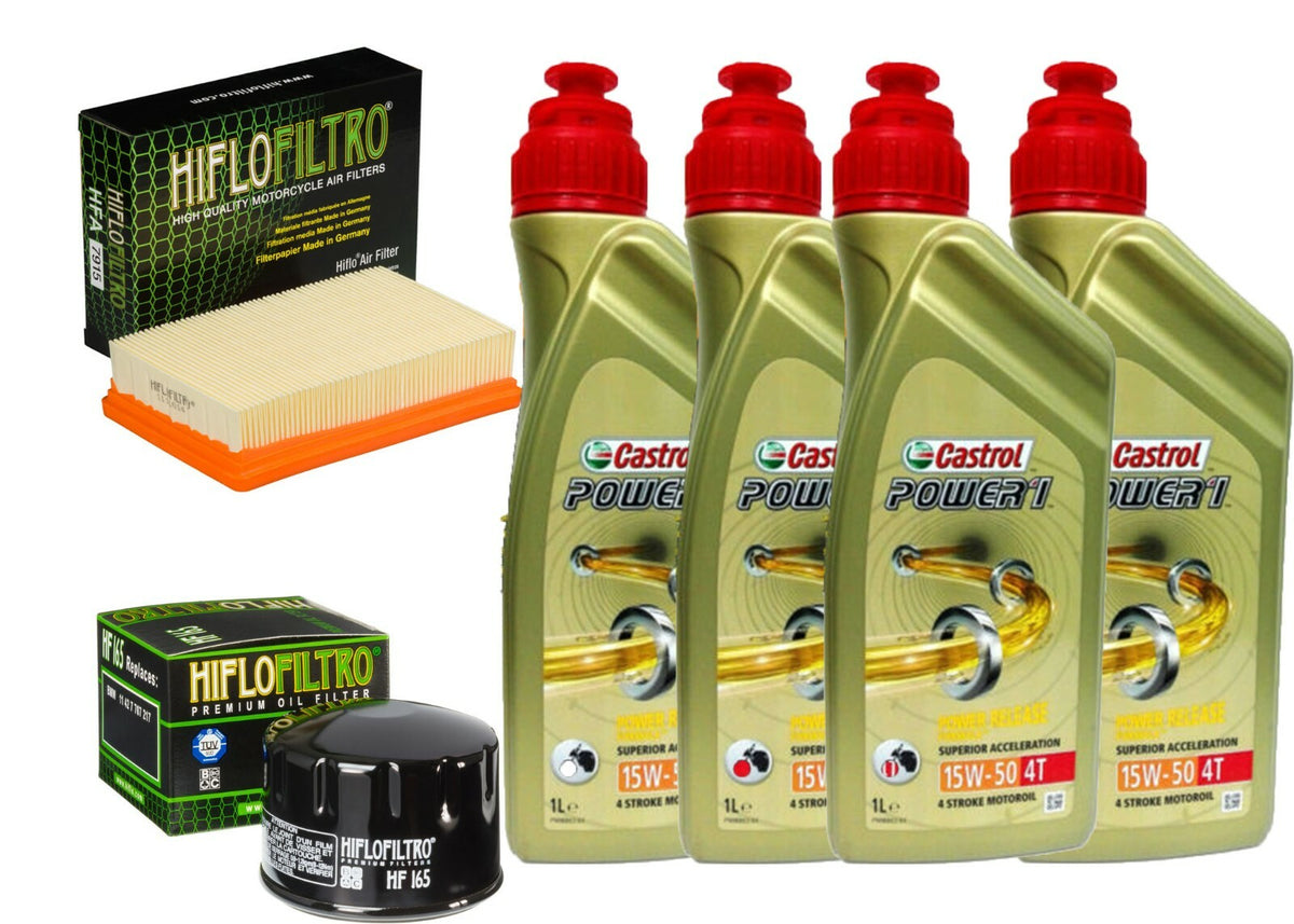 KIT/TAGLIANDO BMW R 1200 GS ADV LC 13/18 CASTROL 15W50 FILTRO ARIA FILTRO OLIO