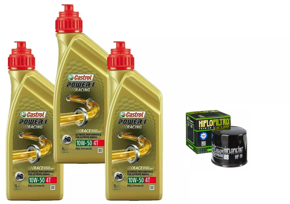TAGLIANDO BENELLI LEONCINO 500 2016 2020 CASTROL 10W50 RACING FILTRO OLIO