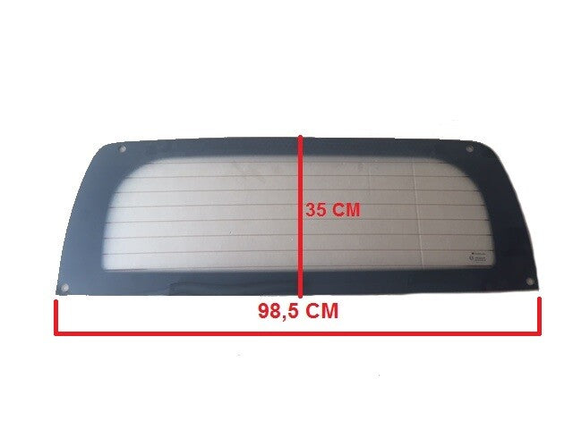 endo 7R114D LUNOTTO VETRO CRISTALLO POSTERIORE TERMICO AIXAM 300 400 500 EVOLUTI