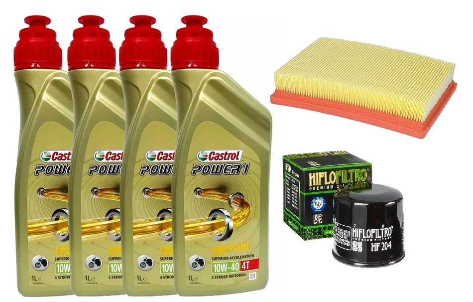 TAGLIANDO TRIUMPH SPEED TWIN 1200 2019-2020 OLIO CASTROL 10W40 FILTRO OLIO ARIA