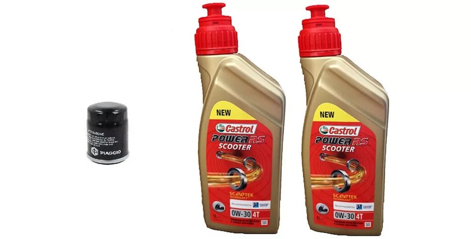 KIT/TAGLIANDO PIAGIGO MEDLEY 125 2020 2021 2022 OLIO FILTRO ORIGINALE