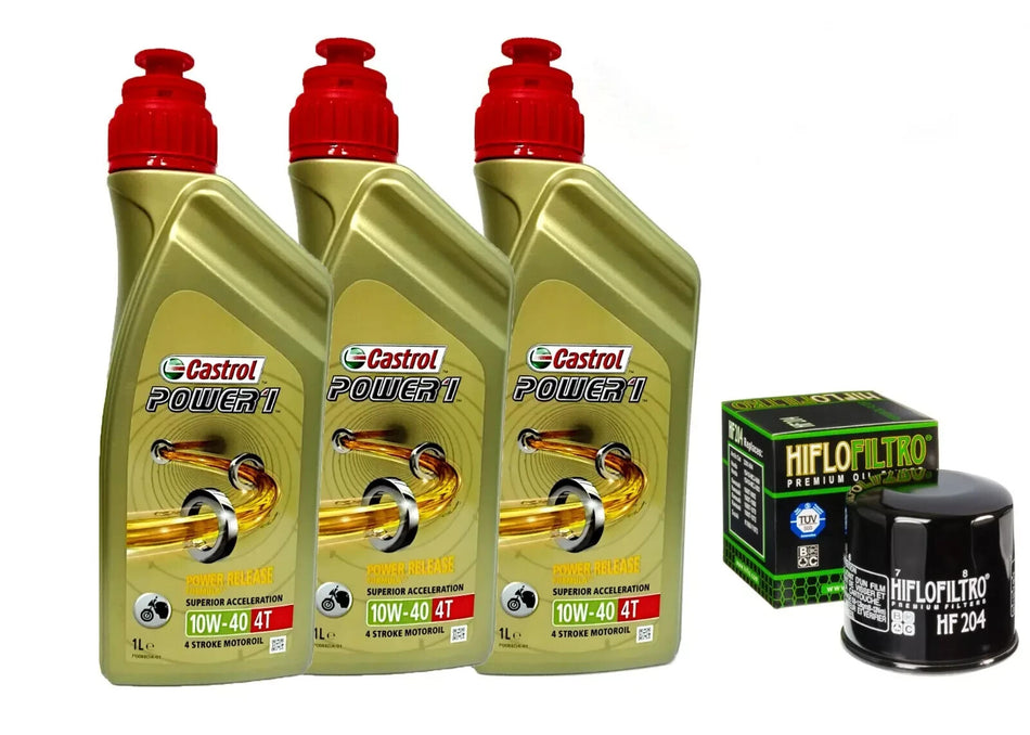 tagliando Castrol 10W40 filtro olio Honda VT 750 C Shadow Spirit Phantom 10/18