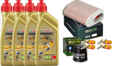 HONDA CB 1000 1993 1997 TAGLIANDO CASTROL POWER 10W40 FILTRO ARIA OLIO CANDELE