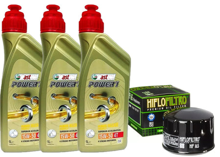 KIT/TAGLIANDO BMW F/800 ST 2006 2011 CASTROL POWER1 15W50/FILTRO OLIO X MOTO BMW