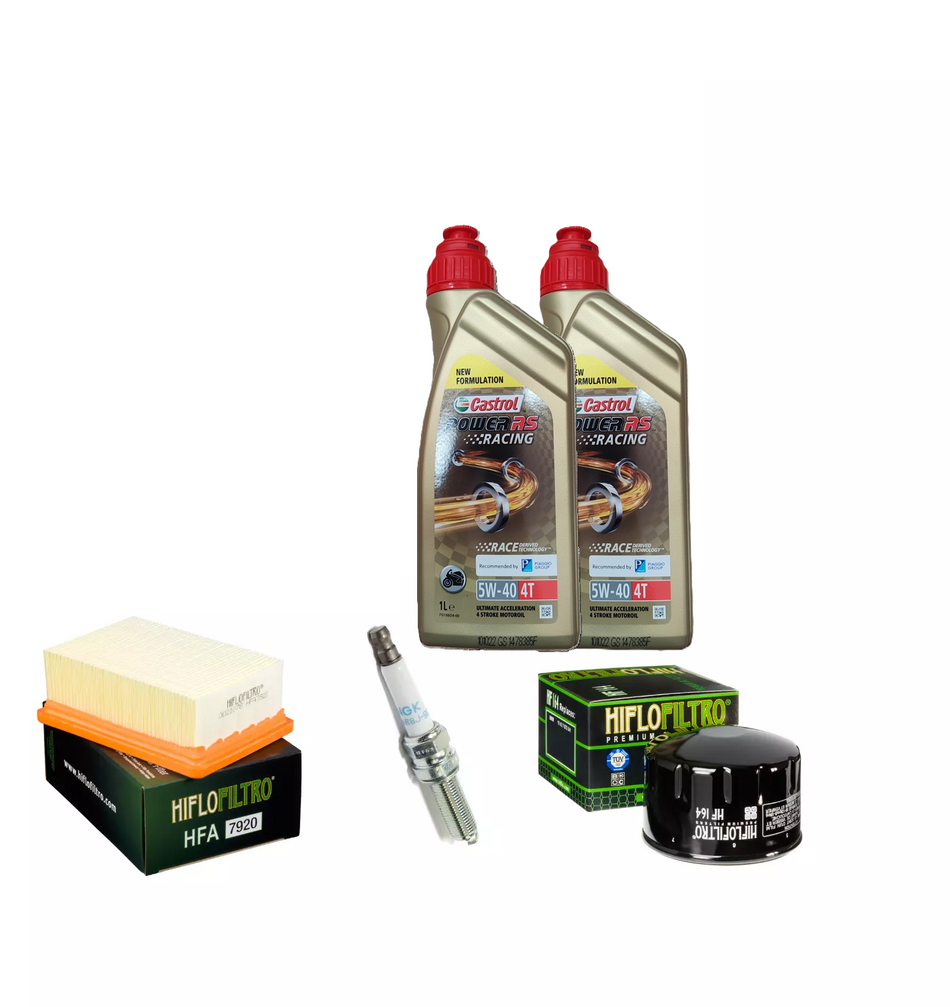 TAGLIANDO CASTROL POWER  RACING 5W40 FILTRO OLIO ARIA CANDE BMW C 400 2019 2020