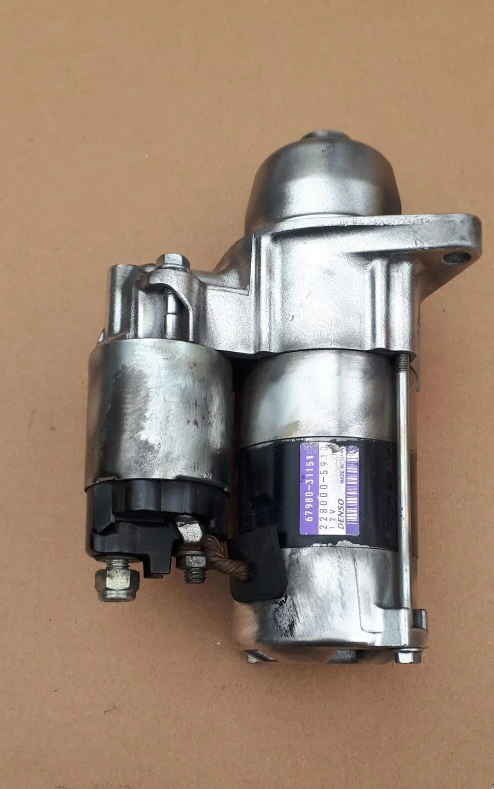 6798031150 MOTORINO AVVIAMENTO KUBOTA Z402 Z482 AIXAM