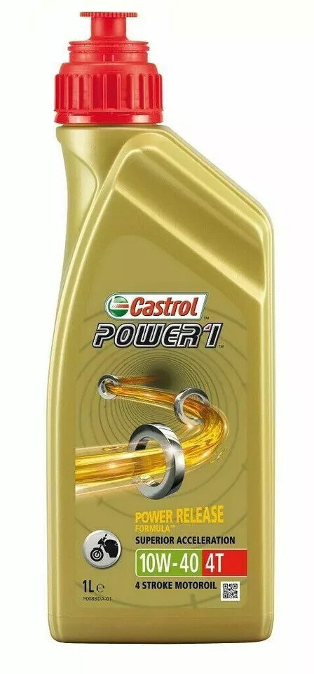 KIT TAGLIANDO CASTROL POWER 1 10W40 FILTRO OLIO ARIA HONDA XRV AFRICA TWIN 750