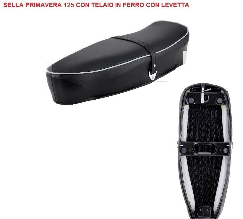 SELLA NERA PIAGGIO VESPA 50 N L R - 50 SPECIAL - 125 PRIMAVERA