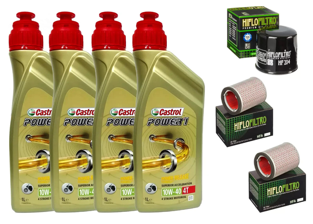 KIT TAGLIANDO HONDA CBR/1000 RR FIREBLADE CASTROL POWER 1 10W40/FILTRO OLIO ARIA