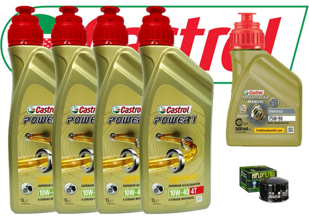 KIT/TAGLIANDO BMW R/1200/RT 2005 2010CASTROL 10W40 FILTRO OLIO  + OMAGGIO 500M