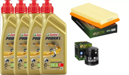 MOTO GUZZI CALIFORNIA 1100 2006 2012 TAGLIANDO CASTROL 10W40 FILTRO ARIA OLIO