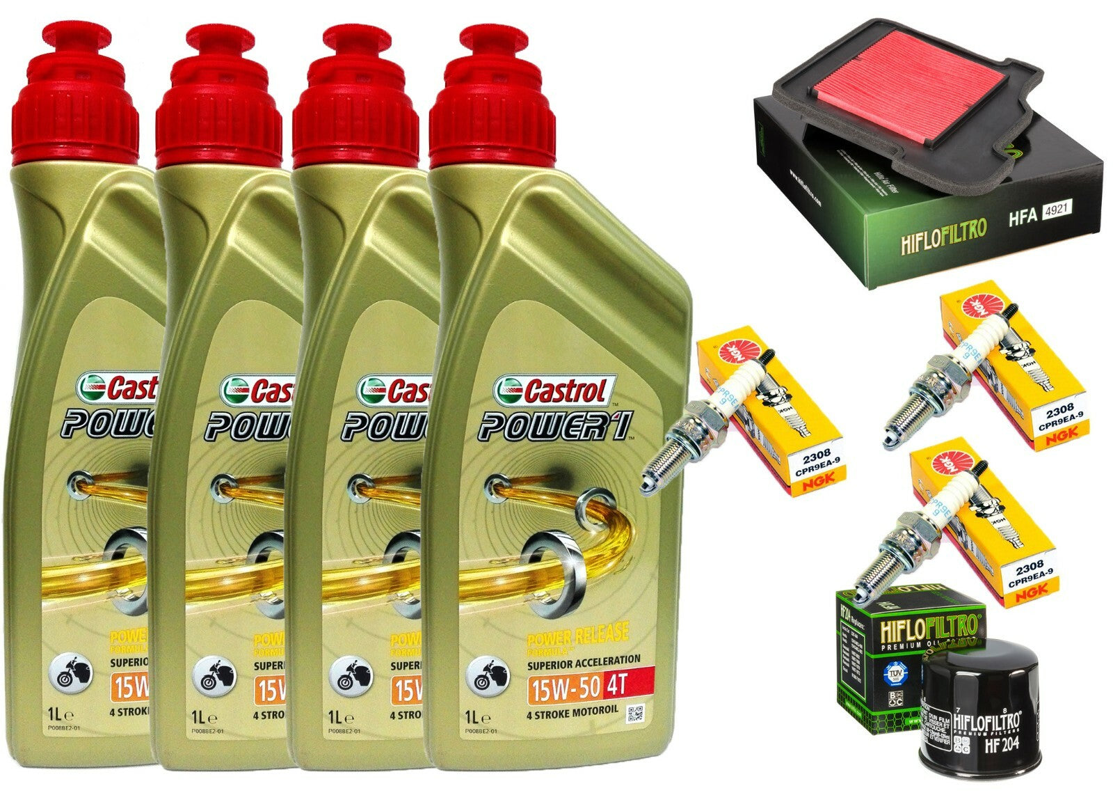 TAGLIANDO YAMAHA TRACER 900 2018/2020   CASTROL 15W50 FILTRO ARIA OLIO CANDELE 