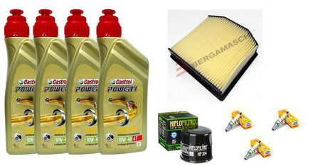 TRIUMPH TIGER 900 2021 2022 TAGLIANDO CASTROL 10W40 FILTRO OLIO ARIA CANDELE