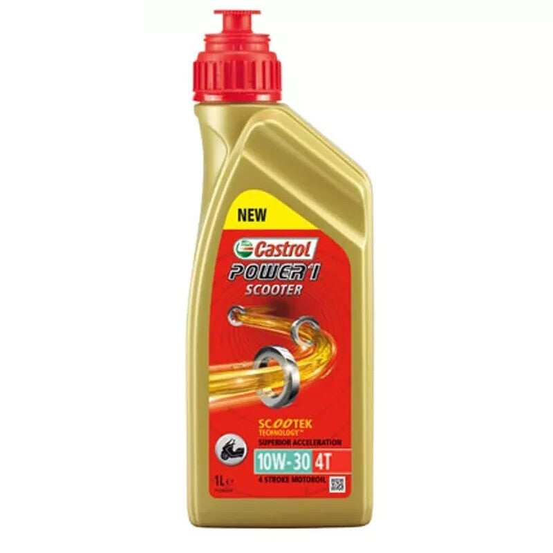 TAGLIANDO OLIO CASTROL SCOOTER 10W30 FILTRO HONDA SW-T 400 SWT 2009 2010 2011