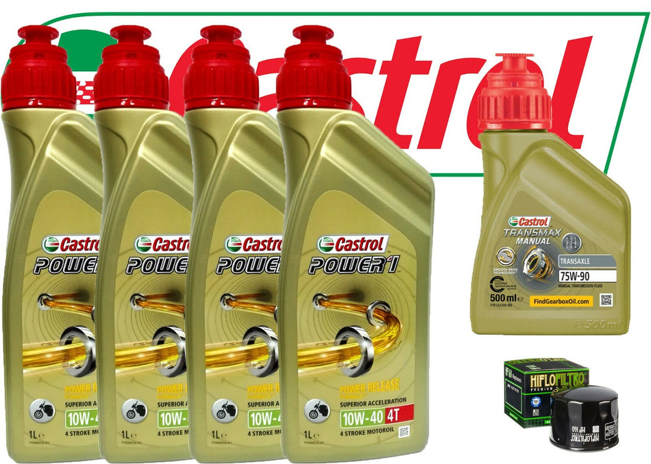 TAGLIANDO BMW R/1200/GS ADVENTURE 2013/2016 CASTROL 10W40 FILTRO OLIO + OMAGGIO 