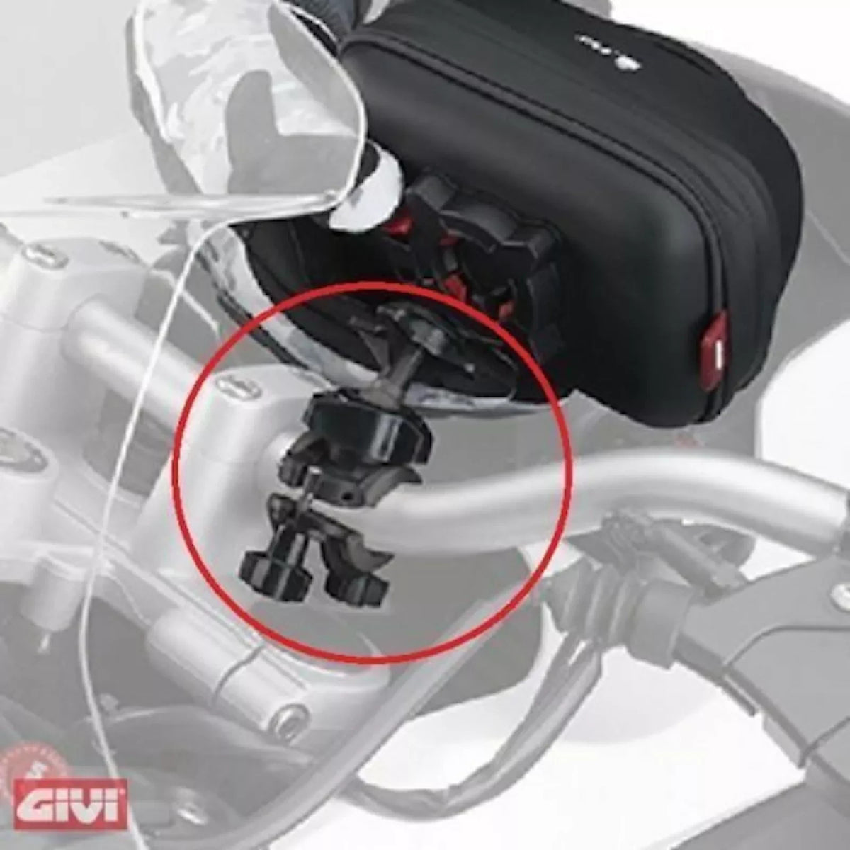 Supporto Attacco a Manubrio per Porta Devices Givi S951B - S952B - S953B - S951