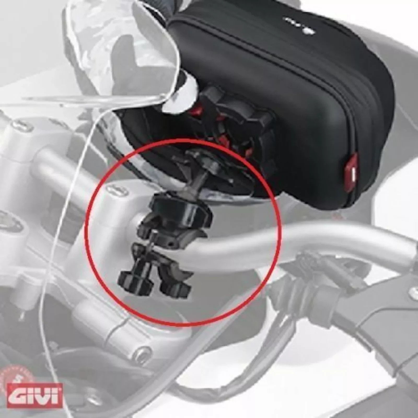 Supporto Attacco a Manubrio per Porta Devices Givi S951B - S952B - S953B - S951