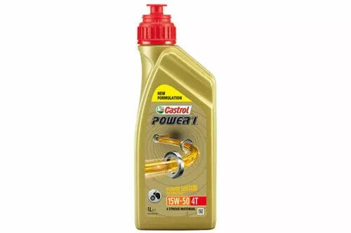 KIT TAGLIANDO MOTO GUZZI 1000 QUOTA 1994 1996 CASTROL POWER 1 15W50 FILTRO OLIO