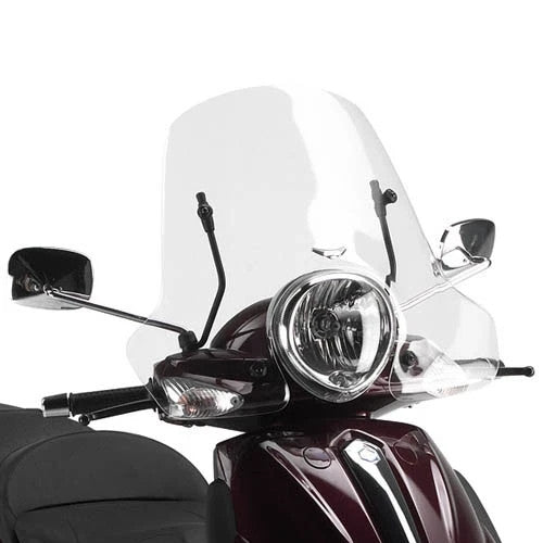 106A GIVI Parabrezza per Piaggio Beverly Tourer 400 2008-2010 SOLO LASTRA